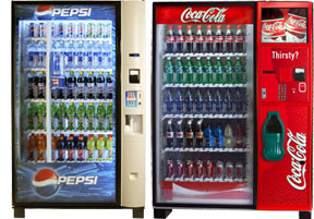 Garland Soda Beverage Vending Machines